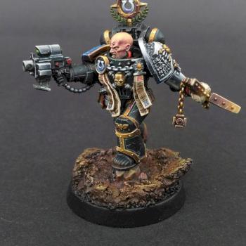 Ortan Cassius - Deathwatch Chaplain by Charios