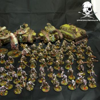 Nurgle's Renegade Militia Army by Jolly Roger Studio