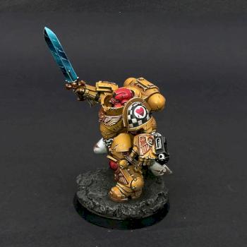 Primaris Lamenters Captain in Gravis Armour by Charios