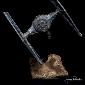 TIE Fighter Over Jakku - Shot 2 by redarmy27