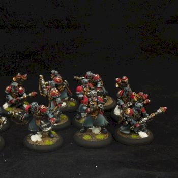 Khador Winter Guard Infantry by Jolly Roger Studio