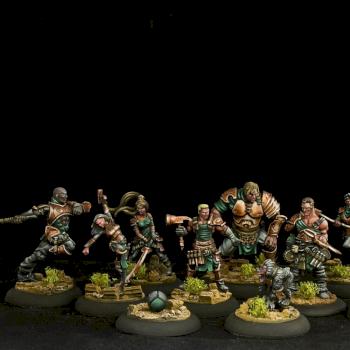 Guild Ball Mason's Team by Jolly Roger Studio