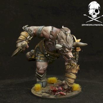 Judgment the Game Thorgar - Minotaur Gladiator by Jolly Roger Studio