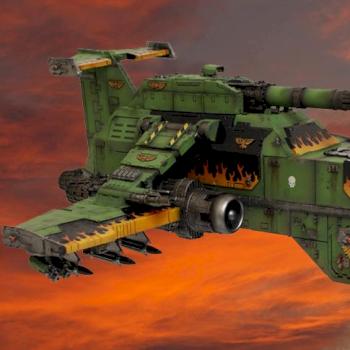 Salamander ThunderHawk Gunship by Stiff Neck Studio