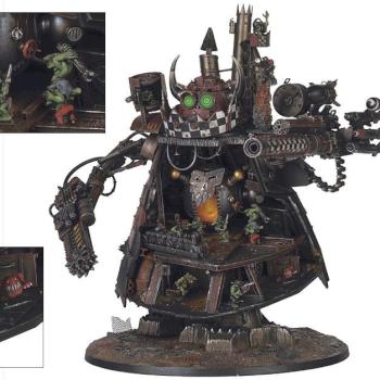 Ork Stompa cross section. Golden Demon 2009 by TheMightyThrud