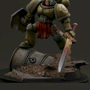 Sons of Medusa Space Marine (GD UK 09 finalist) by BuzZin