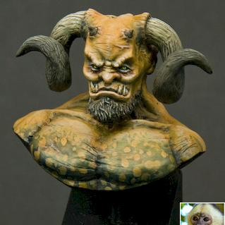 Desert Demon Bust by Picster