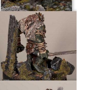 LOTR Buhrdur Hill Troll Chieftain by Armoured Wolf