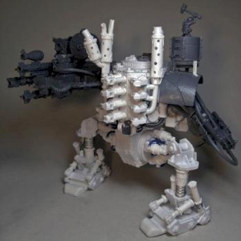 ORK MEGA DREAD (with GW Stompa arm) by puremon