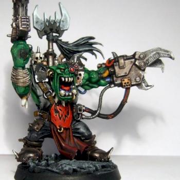 AOBR ORK WARBOSS by capt mannering