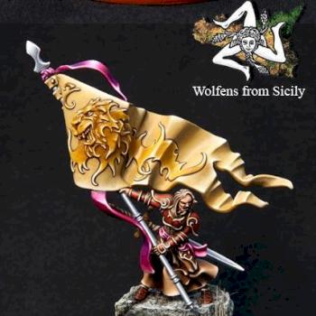 Royal standard-bearer by wolfen