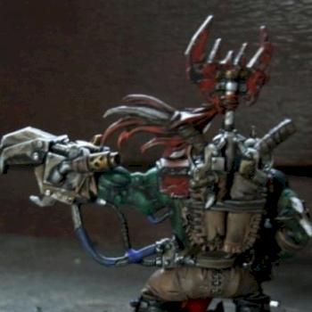 Black Reach Ork Waaghboss by Hellkid