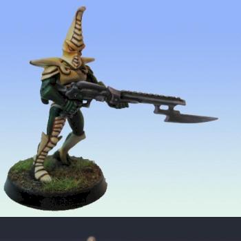 Eldar pirate / Dark Eldar warrior by ArmC