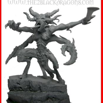 Warhammer fantasy Chaos Dämonen Daemons Herold Slaanesh by Beowahr