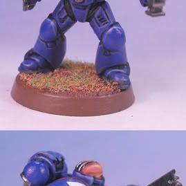 Ultramarines Sargeant by fat lad