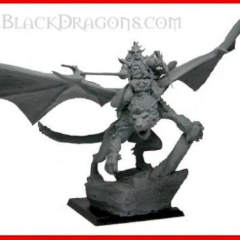 Warhammer fantasy Dunkelelfen Dark elves Manticore Lord by Beowahr