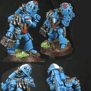 Classic Techmarine with Conversion Beamer by rakath