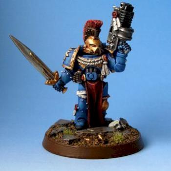 Space Marine Veteran Sergant  - Limit. by Tylord