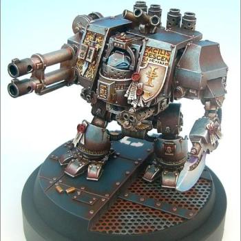 Grey Knights Dreadnought, Gold at UK GD 2004 by nano