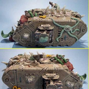 Nurgle Land Raider Crusader by Silverthorn