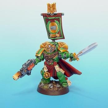 Salamander Space marine Commander by Kaple