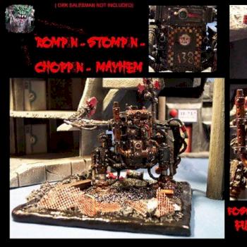 Ork Dreadnought Unit 138 (3 of 3 pics) by headcrash35