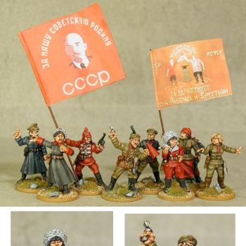 Russian Red Army Bolshevik Commissars and Heroines by witchhunter