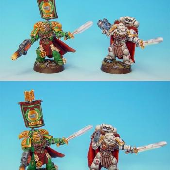 Space Marine Commanders by Kaple