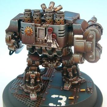 Grey Knights Dreadnought, Gold at UK GD 2004 by nano