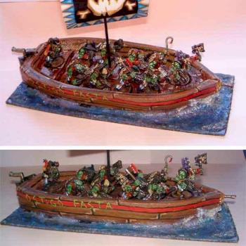 Ork Pirate Boat (Truk boys) by Czevak