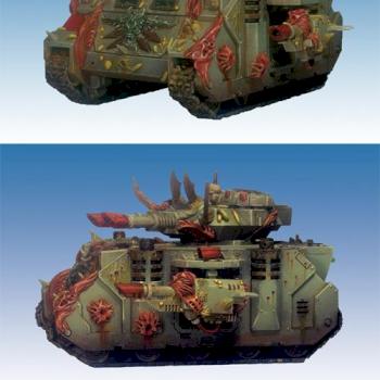 Nurgle Pedator Tank Conversion by olliekickflip