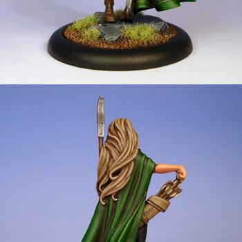 54mm Shae: Half Elven v2 by SJB