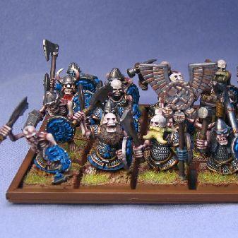 Unit  of Undead Dwarf Skellies by Spanky 100