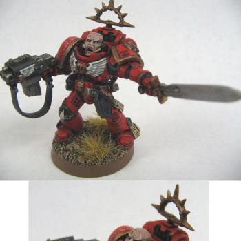 Cpt. Lucion of the Blood Angels by ancient god