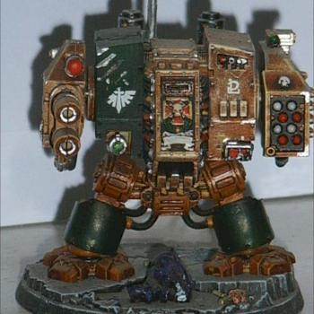 Dark Angels Dreadnought by darrylnin