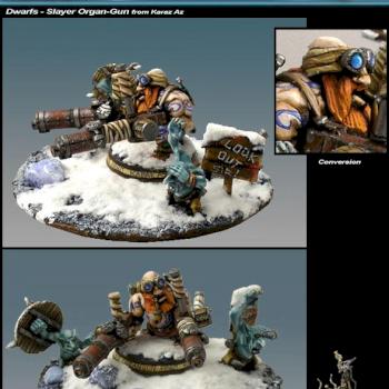 Dwarf Slayer Organ-gun from Karaz Az by Kubasa