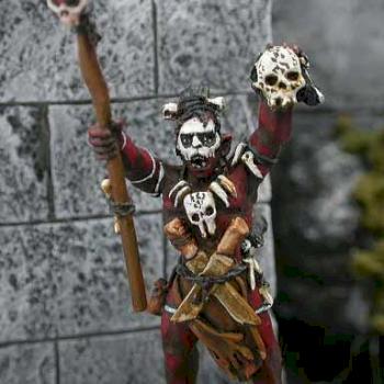 Lord of the Rings Uruk-Hai shaman by darkrealm miniatures