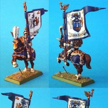 Empire Knights Panther Battle Standard Bearer by Dr.Diemer