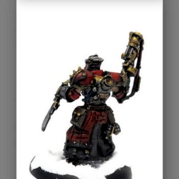 Warmachine Khador Warcaster Kommander Strakhov by The_Iron_Painter