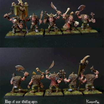 Golfag ogres Dogs of war by karpunk