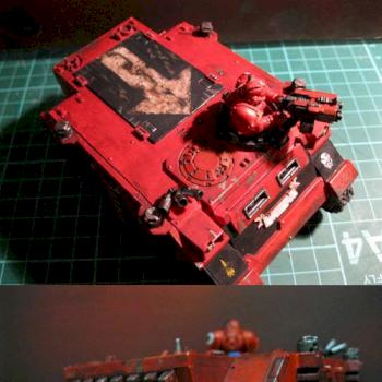 Blood Angels Rhino by eternal2401