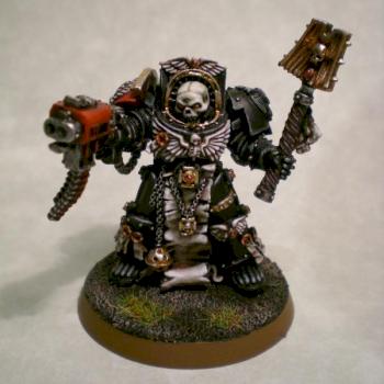 Chaplain in Terminator Armour by Willdorling