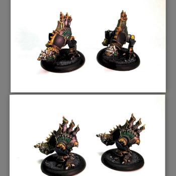 Warmachine Cryx Bonejack Defilers by The_Iron_Painter