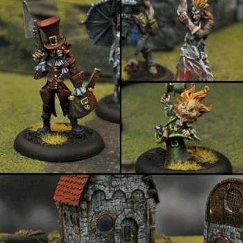 Malifaux by bluetablepainting