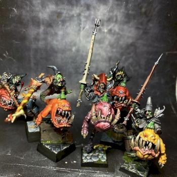 Warhammer Goblin Squig Hoppers-Gloomspite Gitz Squig Hoppers by seyerlerver