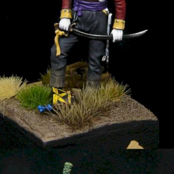 54mm Peninsular War British Major by Eusi