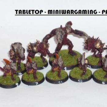 BloodBowl Lizardmen Team by LorsMarhsalLeonitus