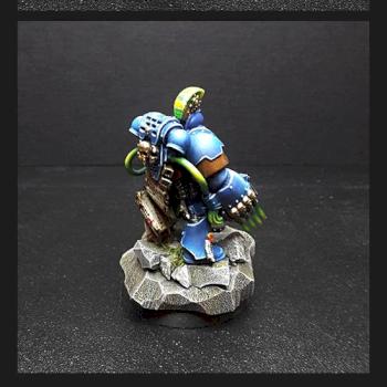 Captain Logan (Ultramarines) by GHOSTDOGG