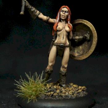 Tana, Female Barbarian by Eusi