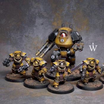 Imperial Fist Force by WarmasterPainting